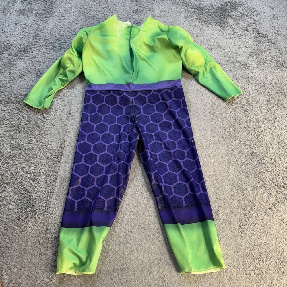 Marvel Boys Hulk Spidey and His Amazing Friends Costume 3-4T Green Padded Muscle